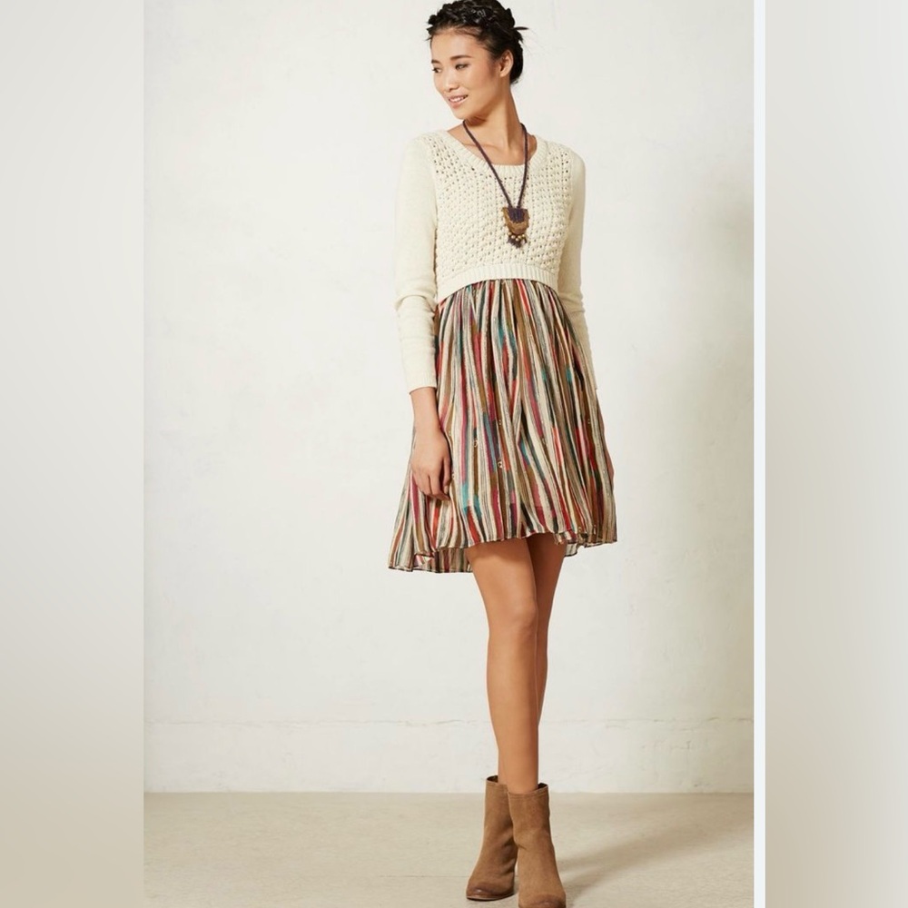 Sleeping on Snow Anthropologie Dress
